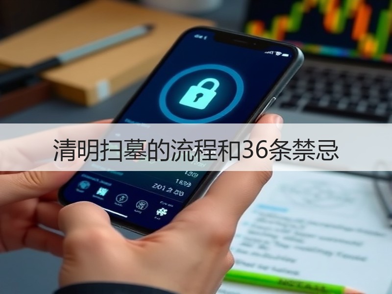 清明扫墓的流程和36条禁忌