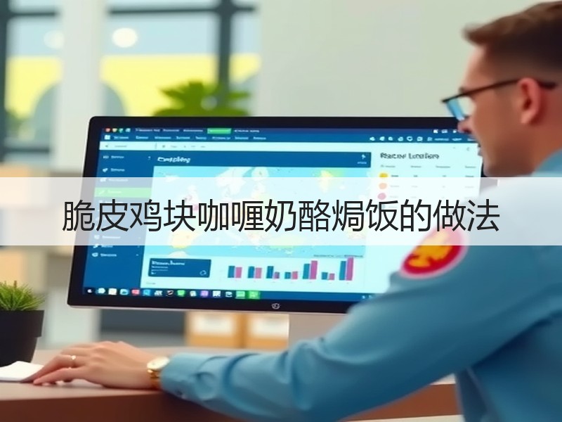 脆皮鸡块咖喱奶酪焗饭的做法