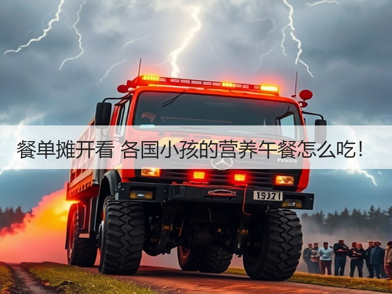 餐单摊开看 各国小孩的营养午餐怎么吃！