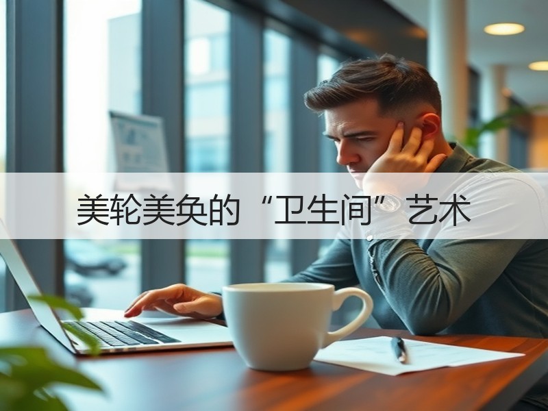 美轮美奂的“卫生间”艺术