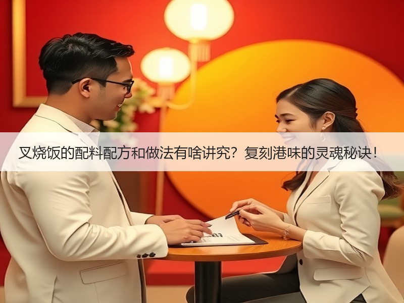 叉烧饭的配料配方和做法有啥讲究？复刻港味的灵魂秘诀！