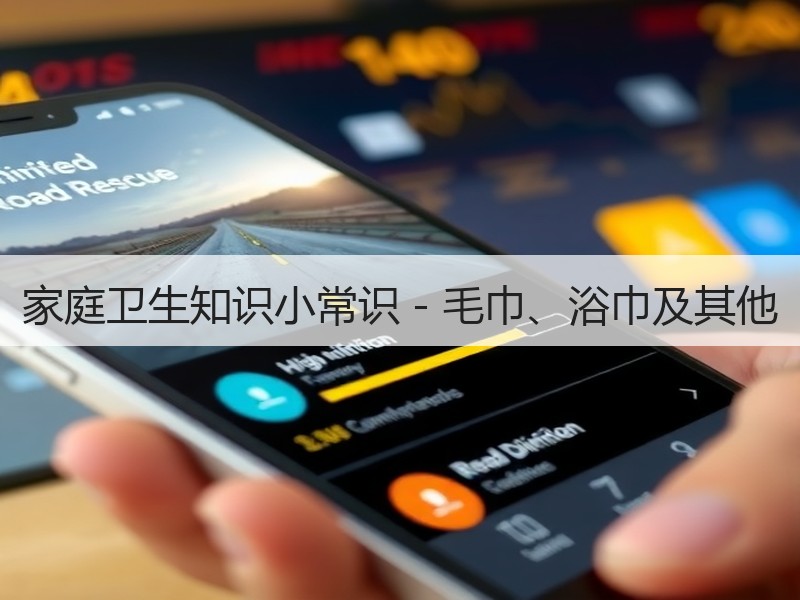 家庭卫生知识小常识－毛巾、浴巾及其他