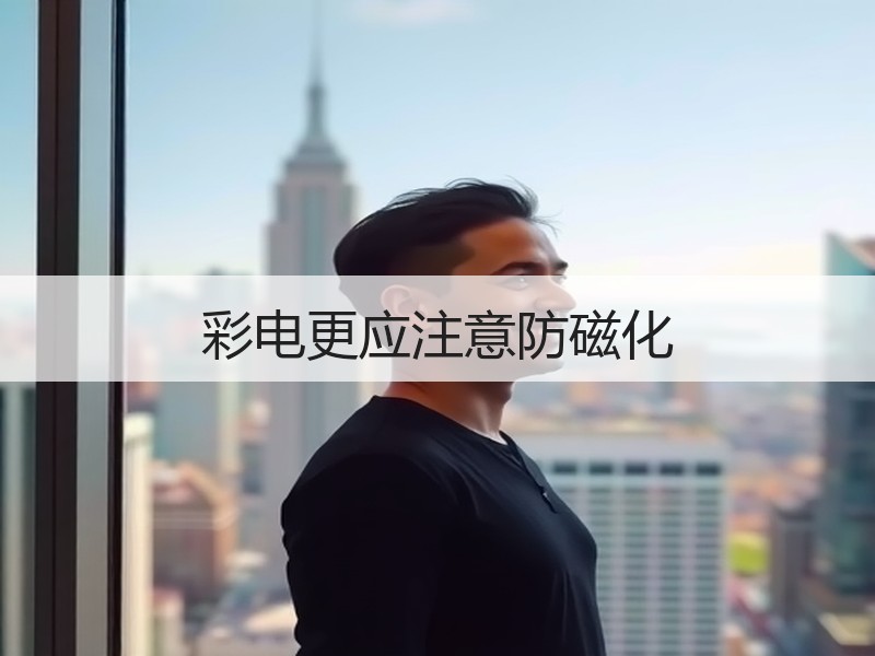 彩电更应注意防磁化