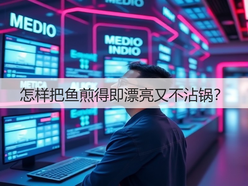 怎样把鱼煎得即漂亮又不沾锅？