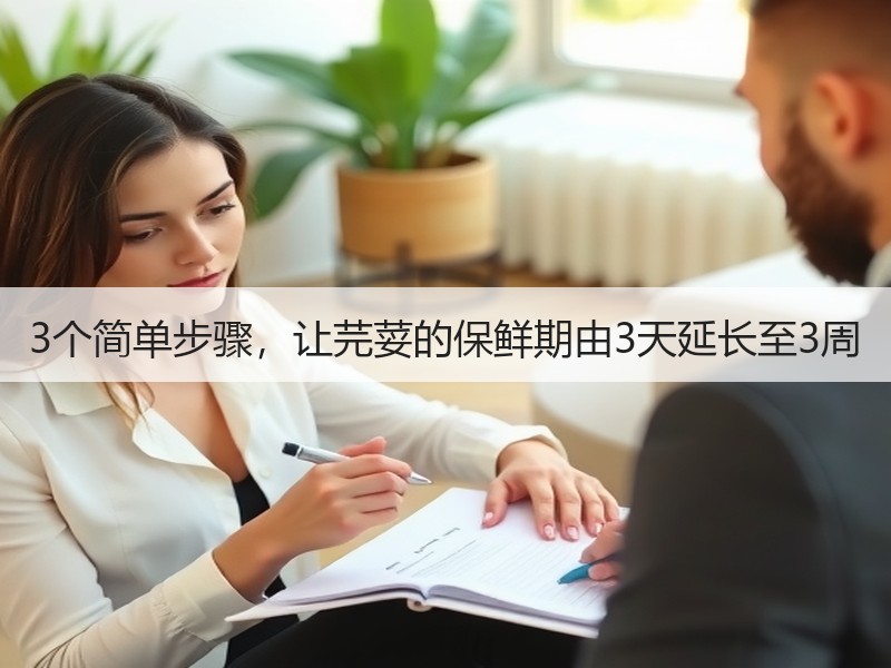 3个简单步骤，让芫荽的保鲜期由3天延长至3周
