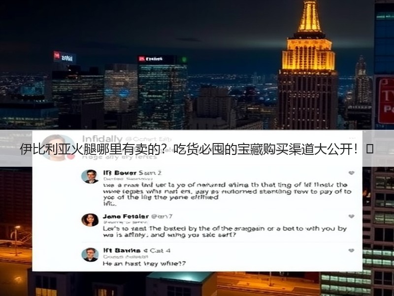 伊比利亚火腿哪里有卖的？吃货必囤的宝藏购买渠道大公开！️