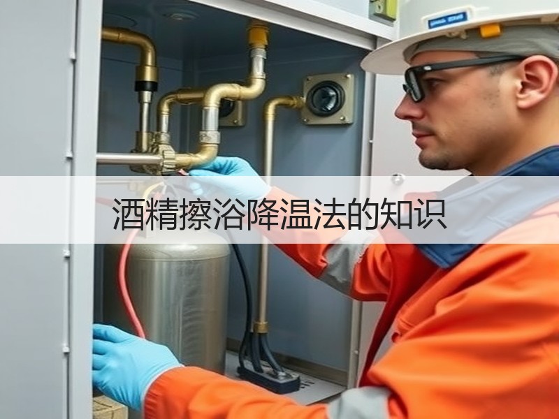 酒精擦浴降温法的知识