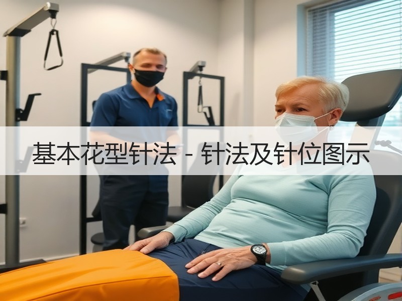 基本花型针法－针法及针位图示