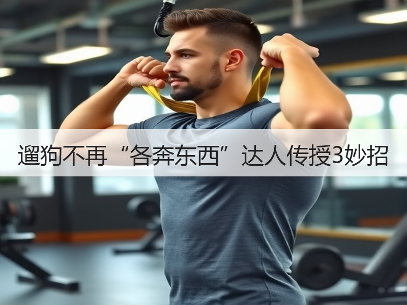 遛狗不再“各奔东西”达人传授3妙招