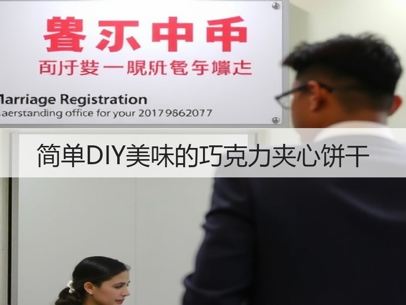 简单DIY美味的巧克力夹心饼干