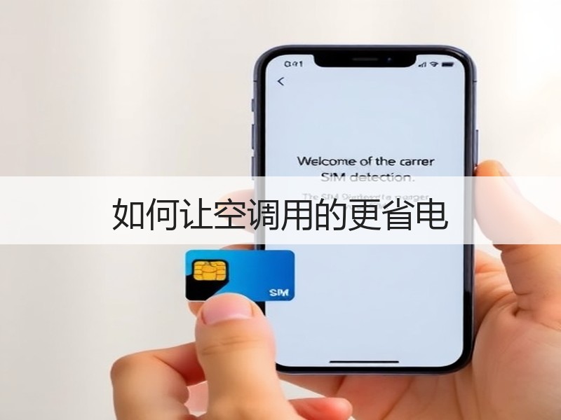 如何让空调用的更省电