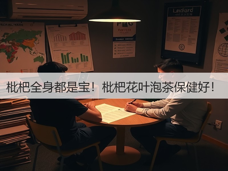 枇杷全身都是宝！枇杷花叶泡茶保健好！