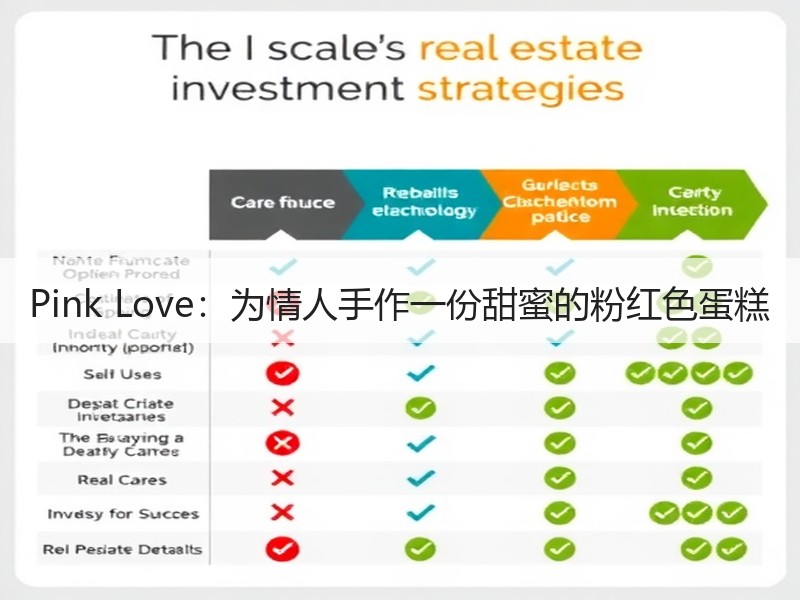 Pink Love：为情人手作一份甜蜜的粉红色蛋糕