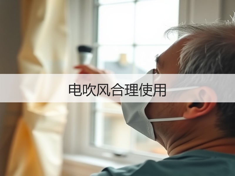 电吹风合理使用