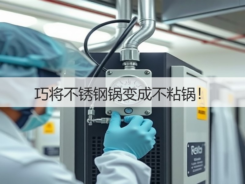 巧将不锈钢锅变成不粘锅！