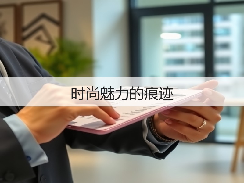 时尚魅力的痕迹