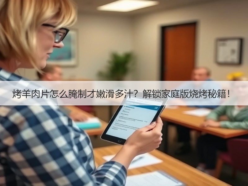 烤羊肉片怎么腌制才嫩滑多汁？解锁家庭版烧烤秘籍！