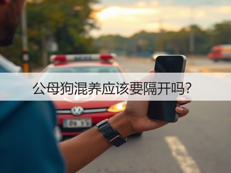 公母狗混养应该要隔开吗？