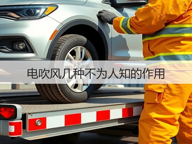 电吹风几种不为人知的作用