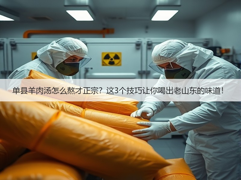 单县羊肉汤怎么熬才正宗？这3个技巧让你喝出老山东的味道！