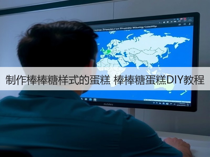 制作棒棒糖样式的蛋糕 棒棒糖蛋糕DIY教程