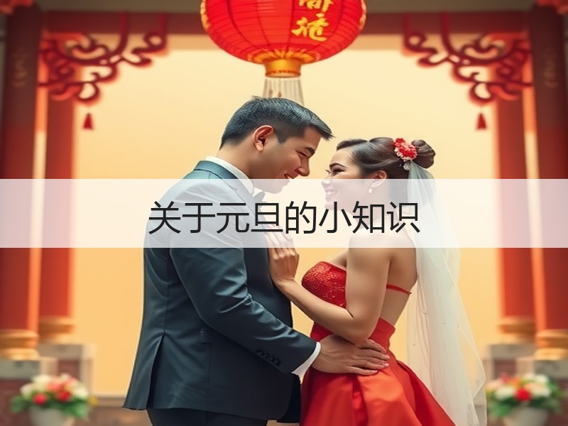 关于元旦的小知识