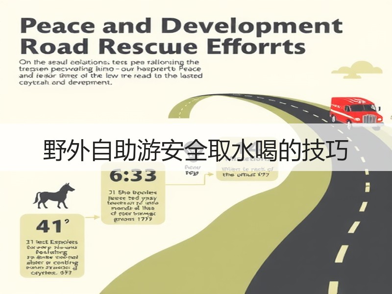 野外自助游安全取水喝的技巧