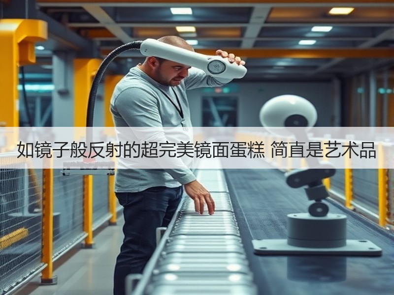 如镜子般反射的超完美镜面蛋糕 简直是艺术品