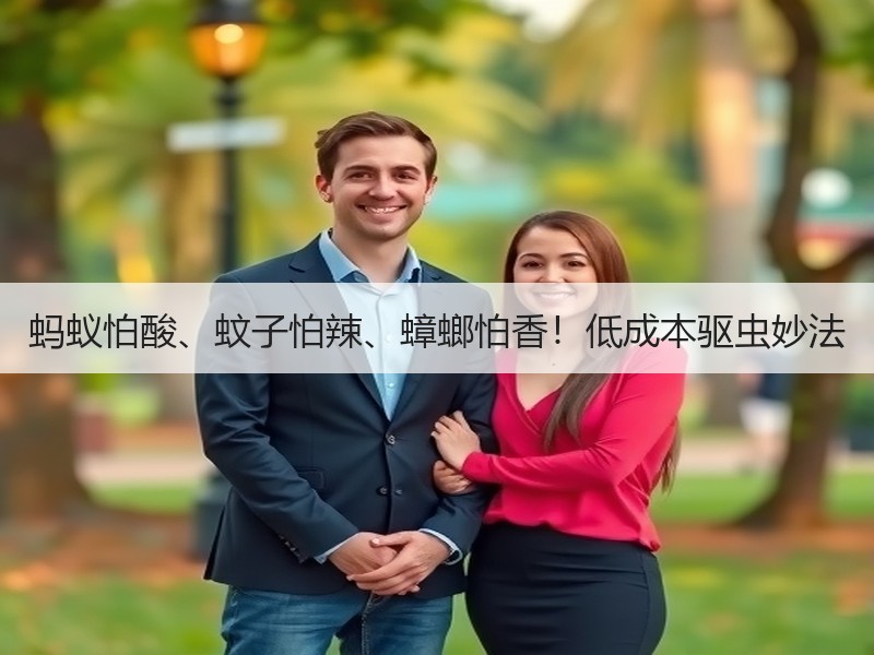 蚂蚁怕酸、蚊子怕辣、蟑螂怕香！低成本驱虫妙法