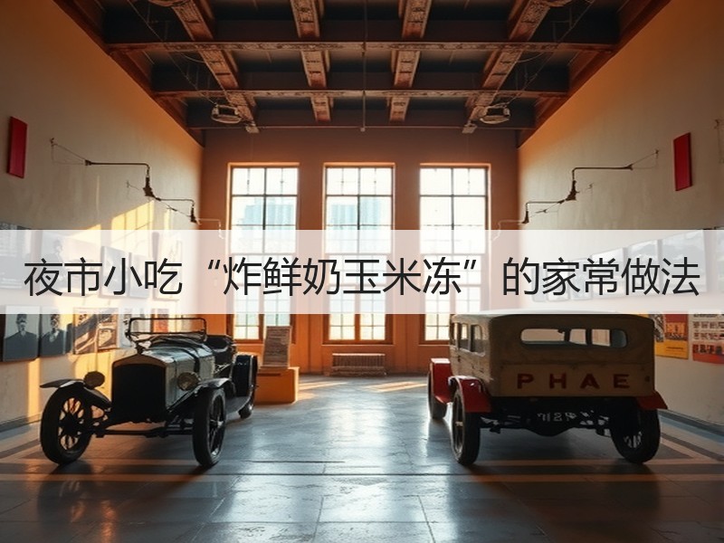 夜市小吃“炸鲜奶玉米冻”的家常做法