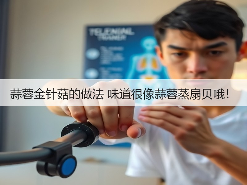 蒜蓉金针菇的做法 味道很像蒜蓉蒸扇贝哦！