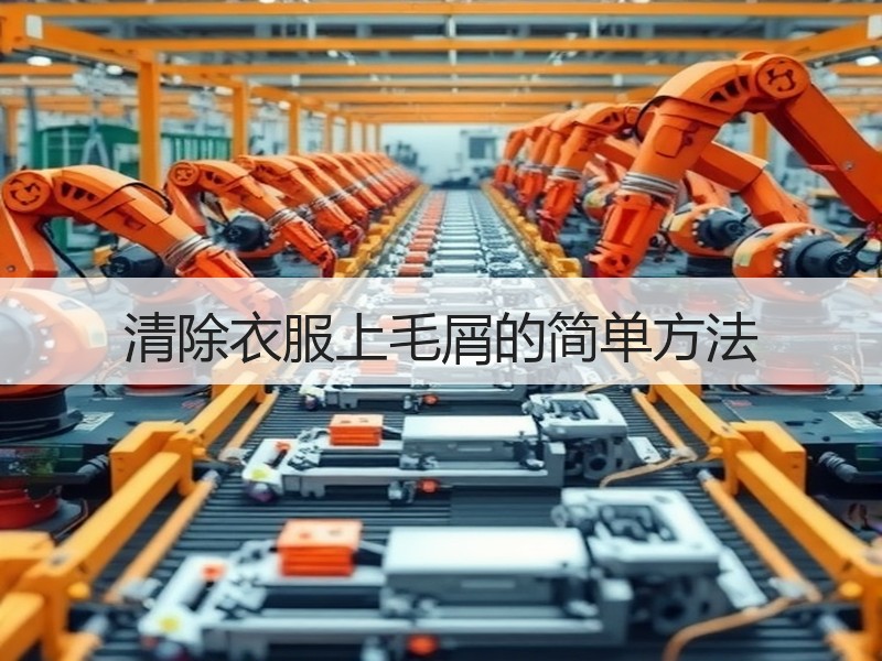 清除衣服上毛屑的简单方法