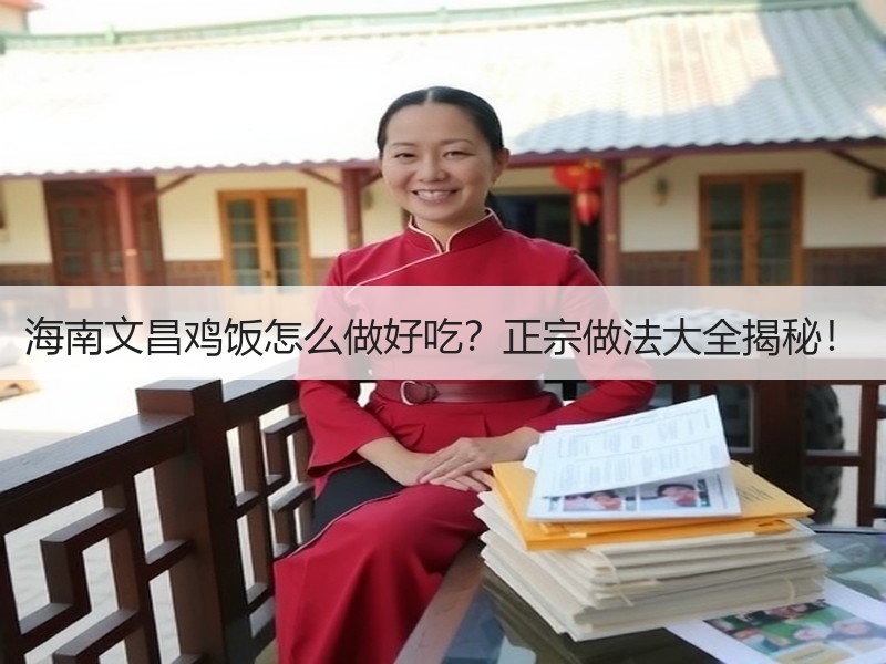 海南文昌鸡饭怎么做好吃？正宗做法大全揭秘！