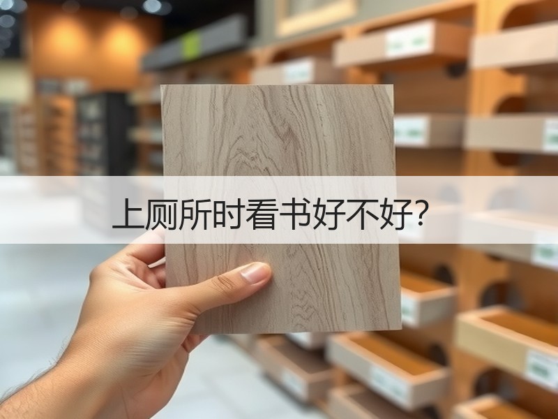 上厕所时看书好不好？