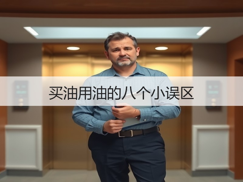 买油用油的八个小误区