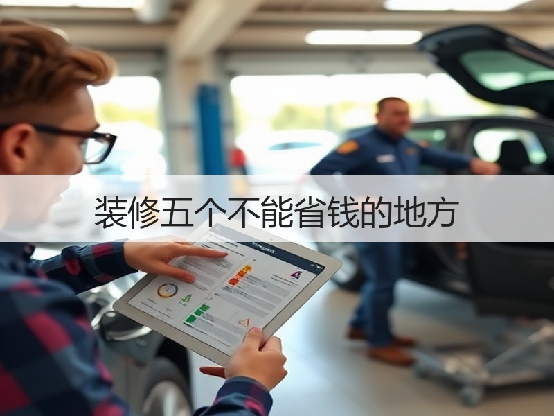装修五个不能省钱的地方