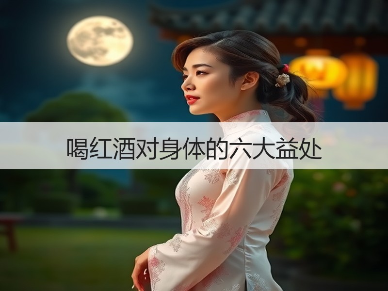喝红酒对身体的六大益处