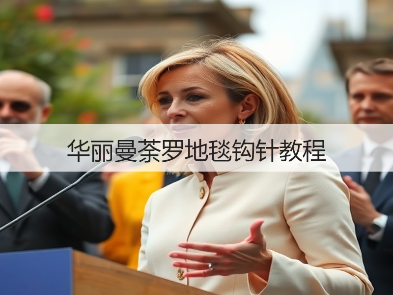 华丽曼荼罗地毯钩针教程