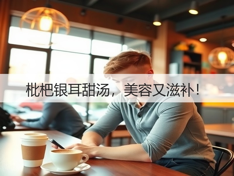 枇杷银耳甜汤，美容又滋补！