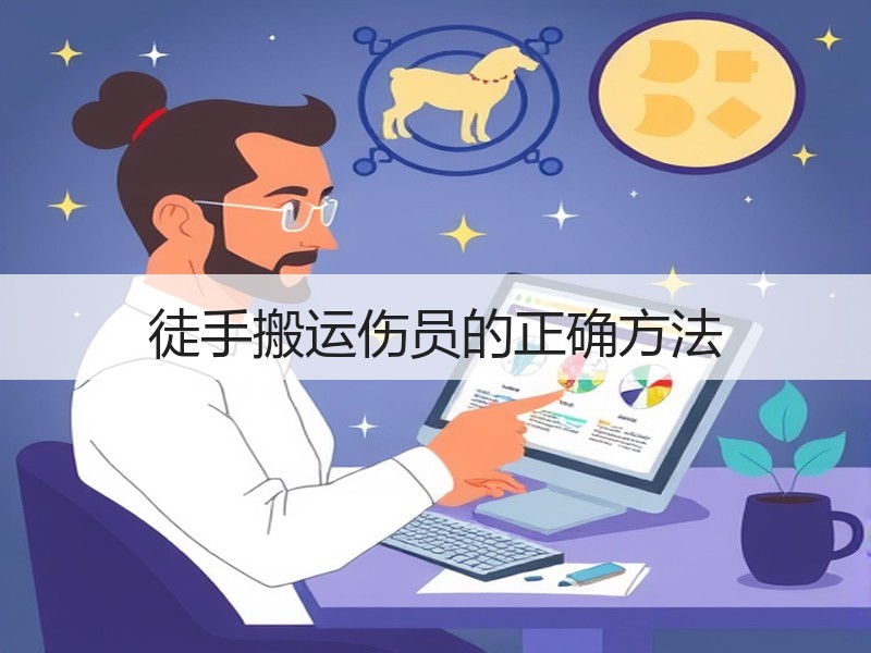 徒手搬运伤员的正确方法