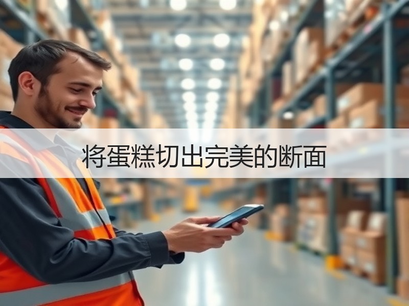 将蛋糕切出完美的断面