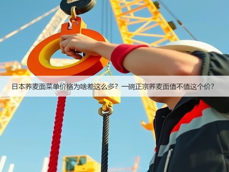 日本荞麦面菜单价格为啥差这么多？一碗正宗荞麦面值不值这个价？