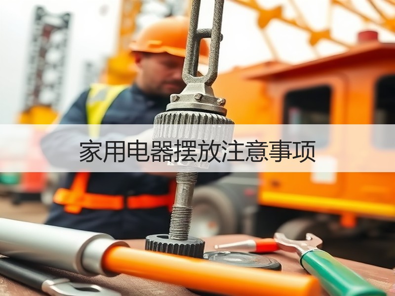 家用电器摆放注意事项
