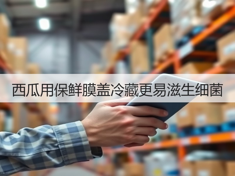西瓜用保鲜膜盖冷藏更易滋生细菌