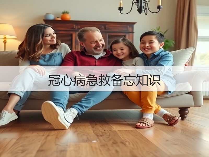 冠心病急救备忘知识