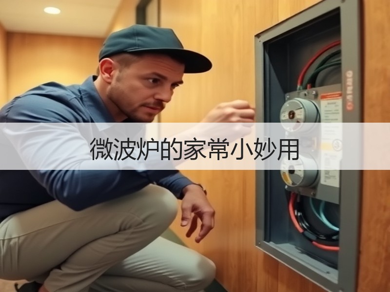 微波炉的家常小妙用