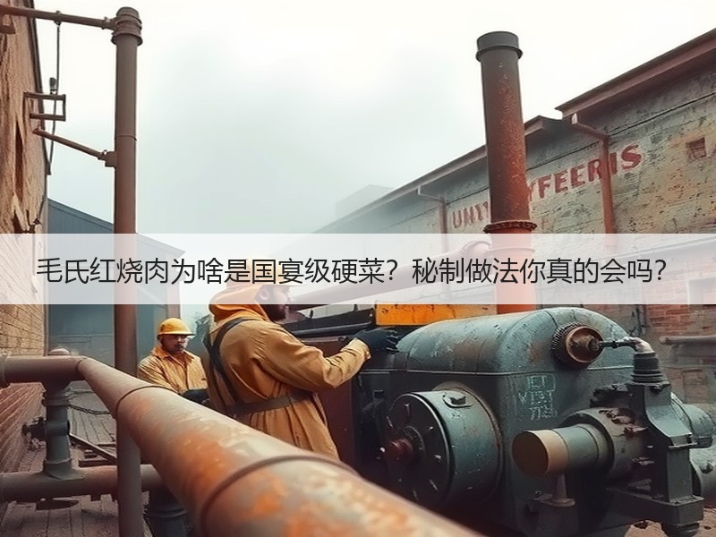 毛氏红烧肉为啥是国宴级硬菜？秘制做法你真的会吗？