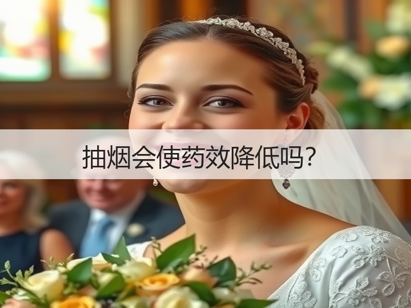抽烟会使药效降低吗？