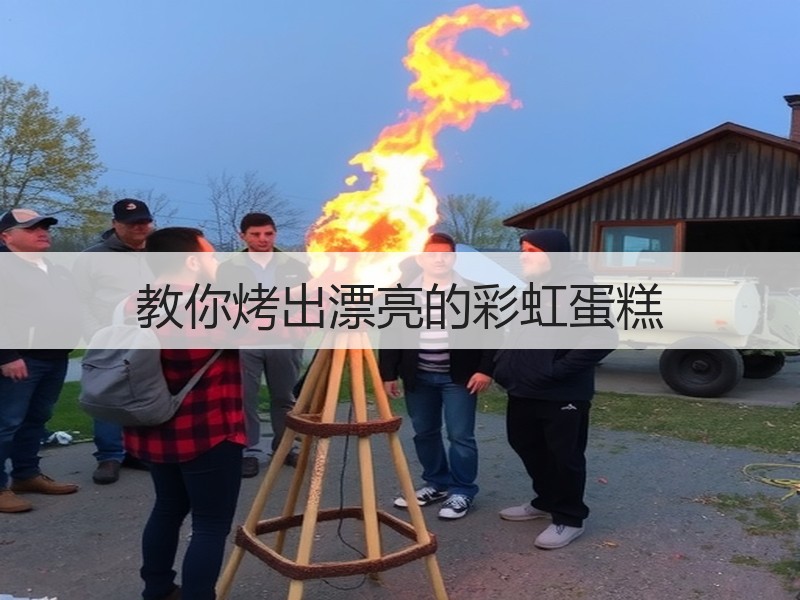 教你烤出漂亮的彩虹蛋糕