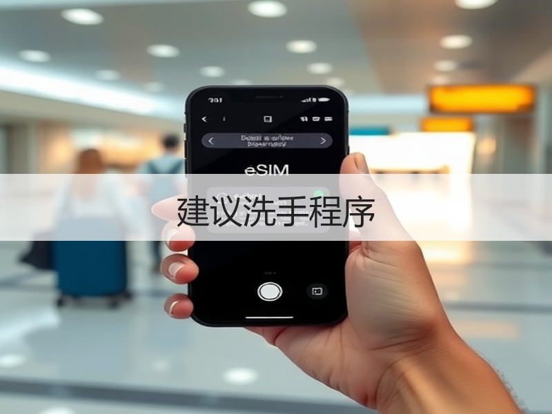 建议洗手程序